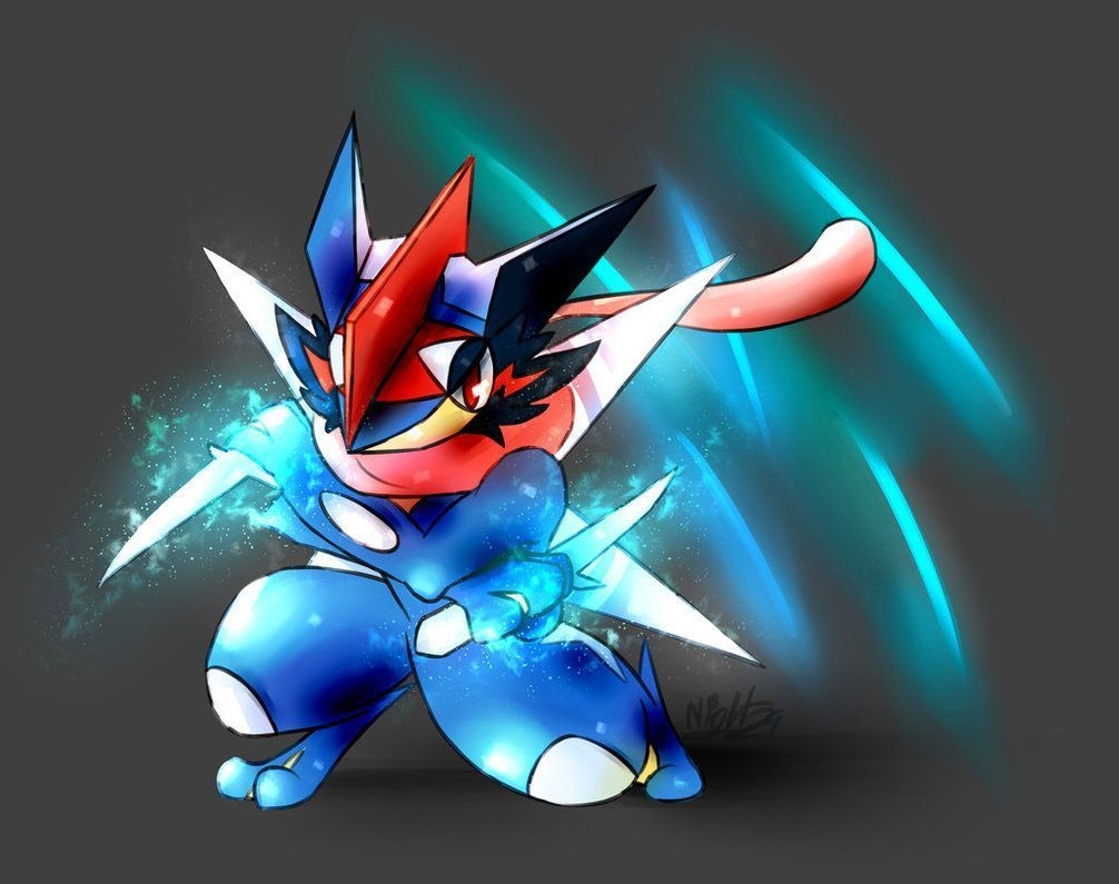 1010x800 Pokemon Ash Greninja Wallpaper, Desktop