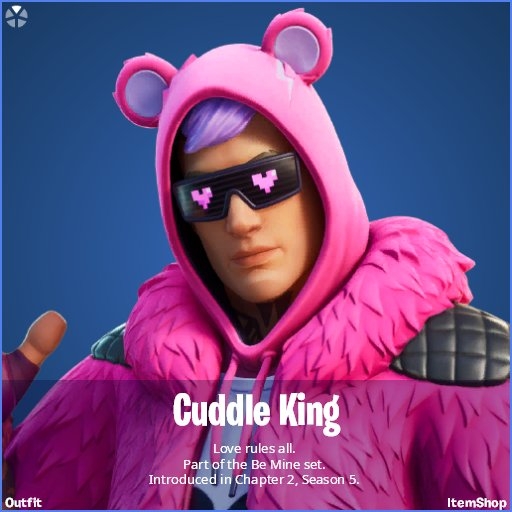 520x520 Cuddle King Fortnite wallpaper, Phone