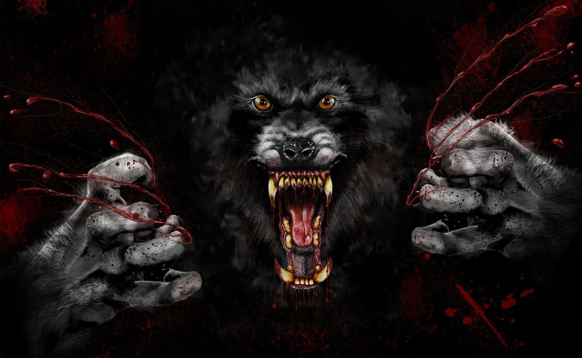 1920x1180 Animals For > Werewolf Wallpaper HD, Desktop