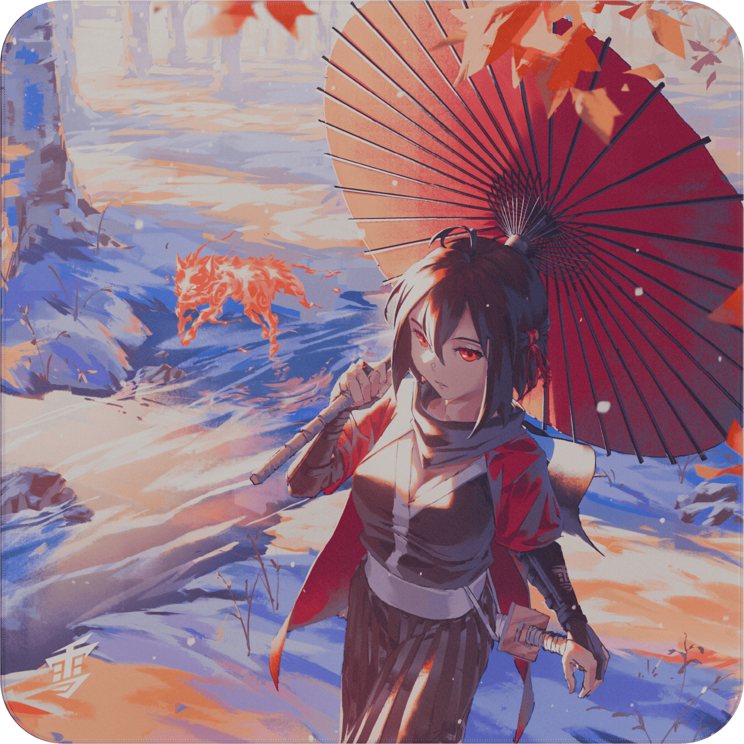 1500x1500 Revealing The Kitsune Mousepad, Phone