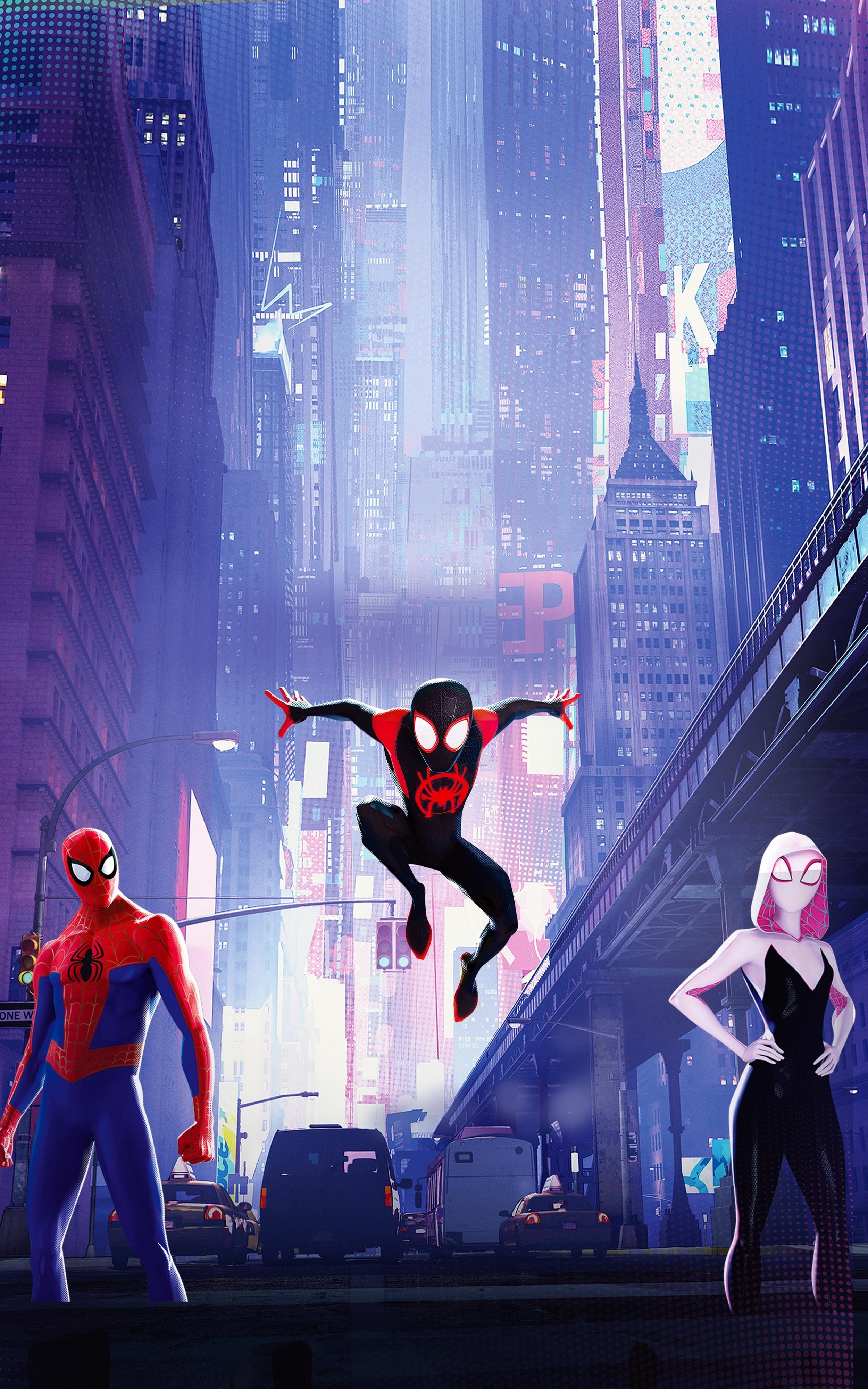 2500x4000 Spider Man: Into The Spider Verse Wallpaper, Phone