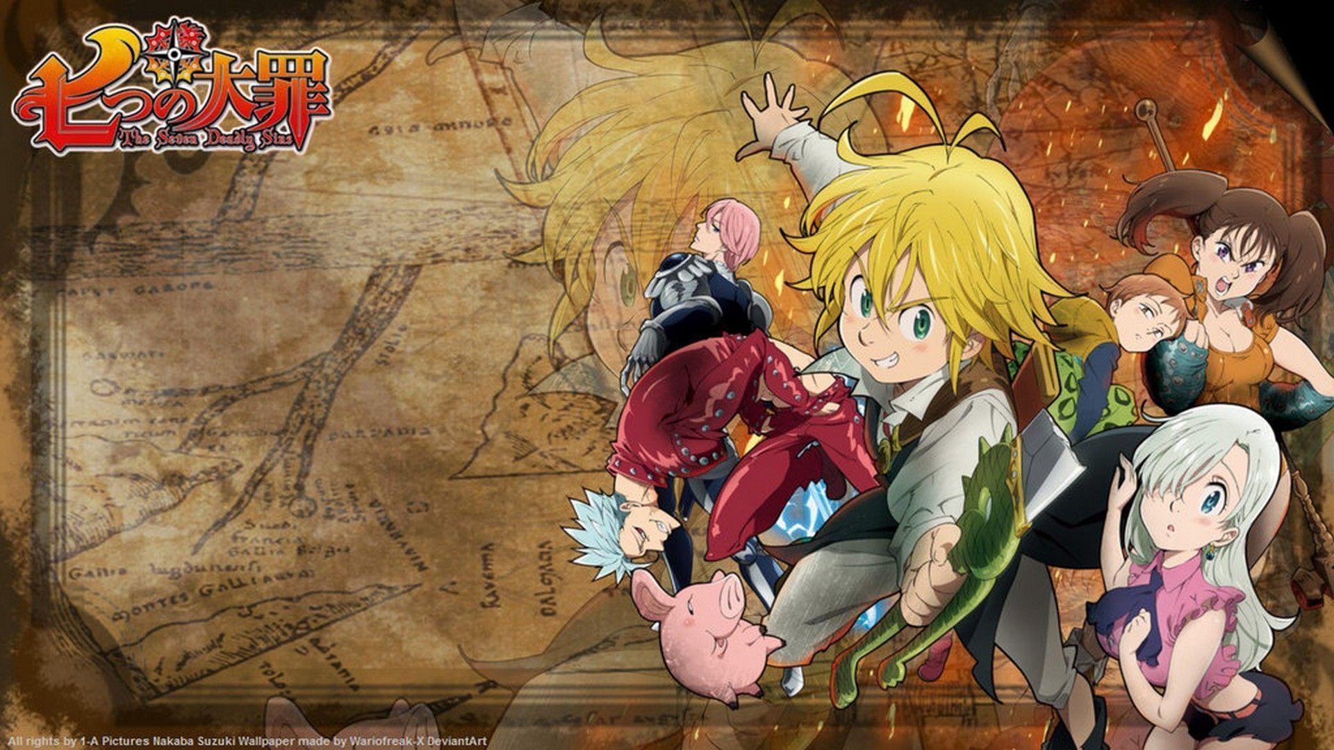 1920x1080 HD Nanatsu no Taizai: The Seven Deadly Sins wallpaper, Desktop