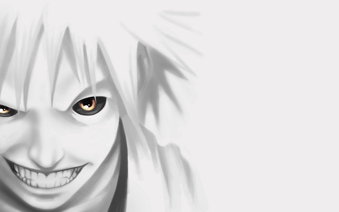 1440x900 Download wallpaper  anime, boy, anger, teeth, fangs, Desktop