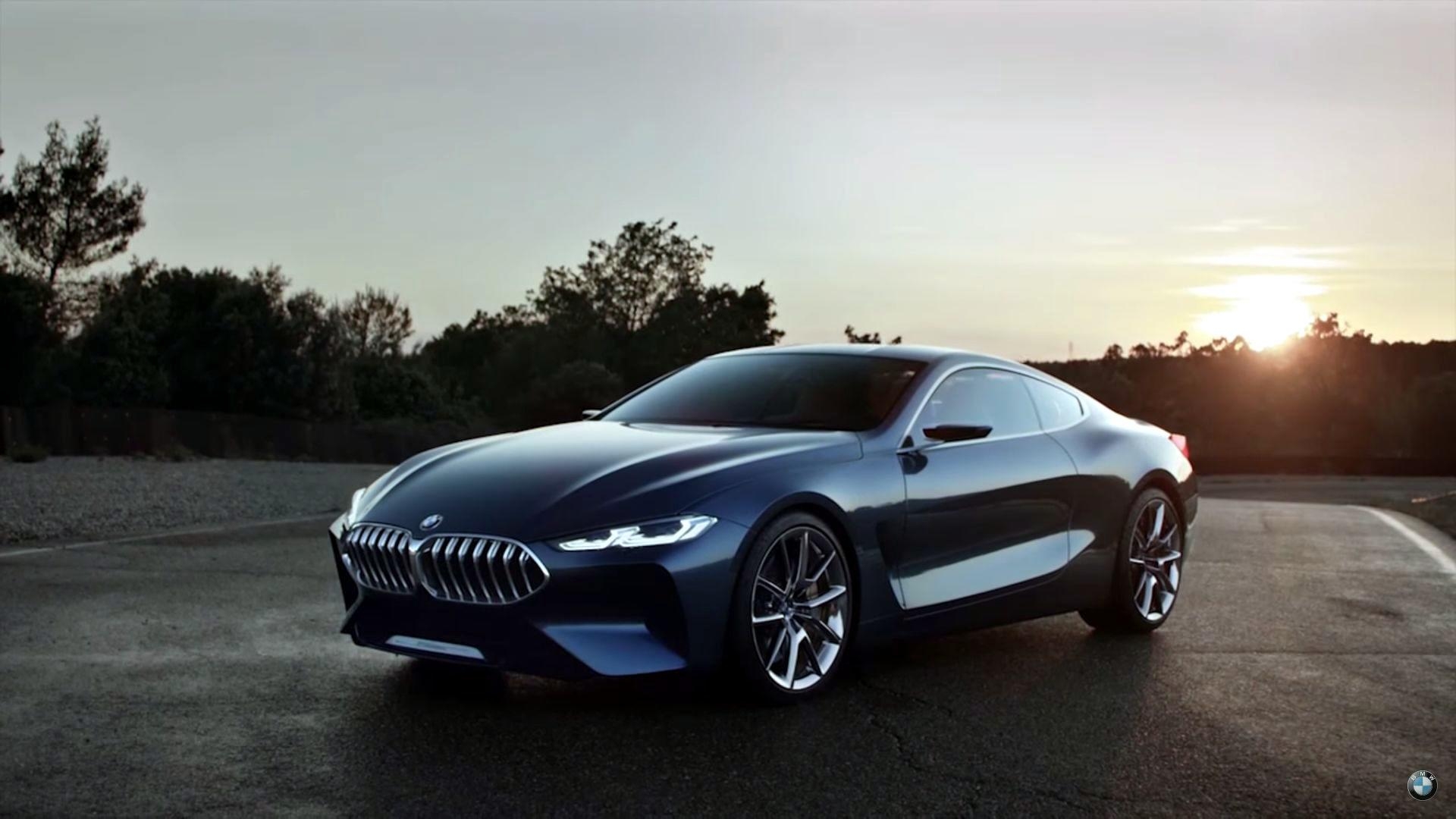 1920x1080 People Are Shocked To See BMW 8 Series Concept In New Promo, Desktop
