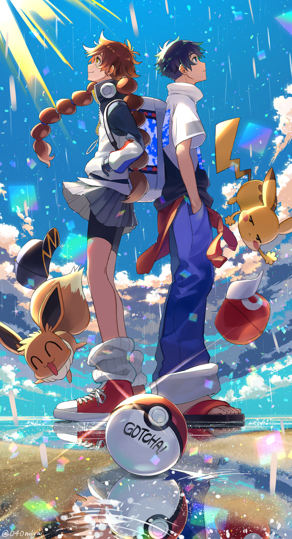 1000x1850 Pokémon GOTCHA! Anime Image Board, Phone