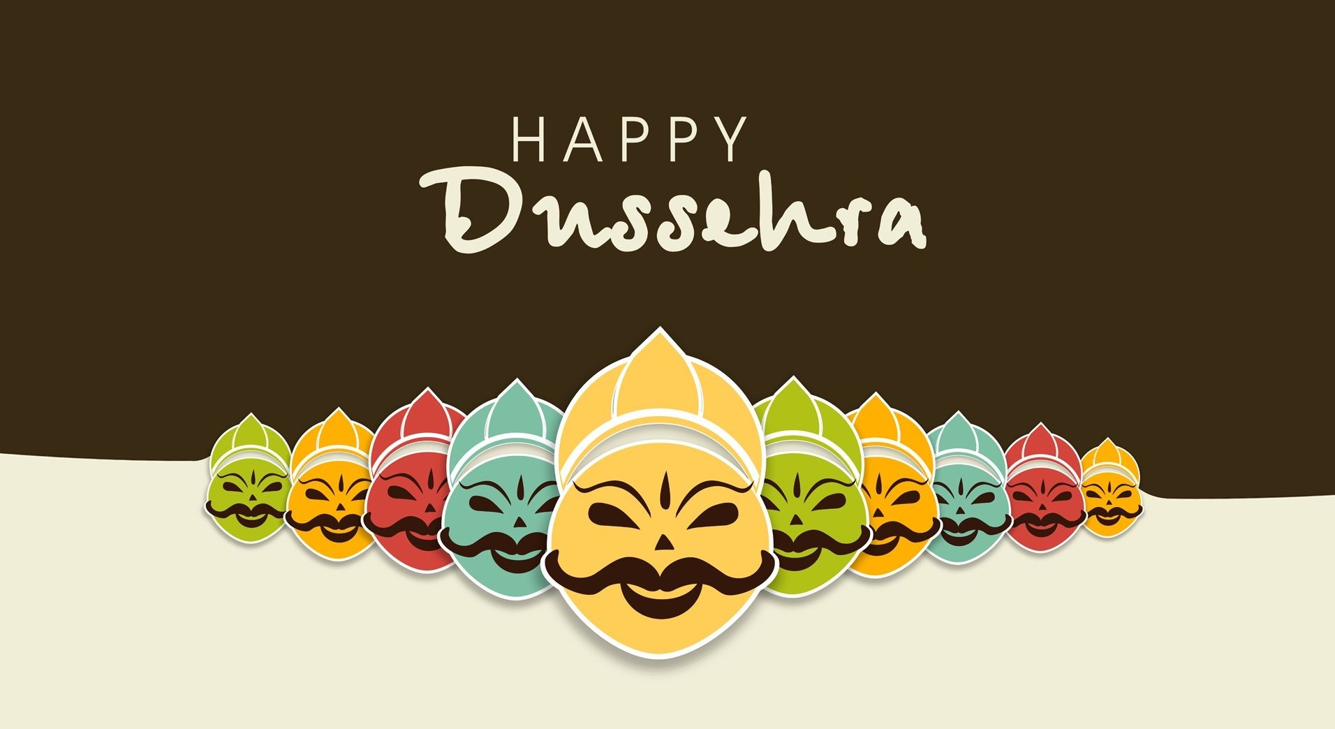 1920x1050 Vijayadashami Dussehra Image for Whatsapp DP Profile, HD Wallpaper dussehra image download, Desktop