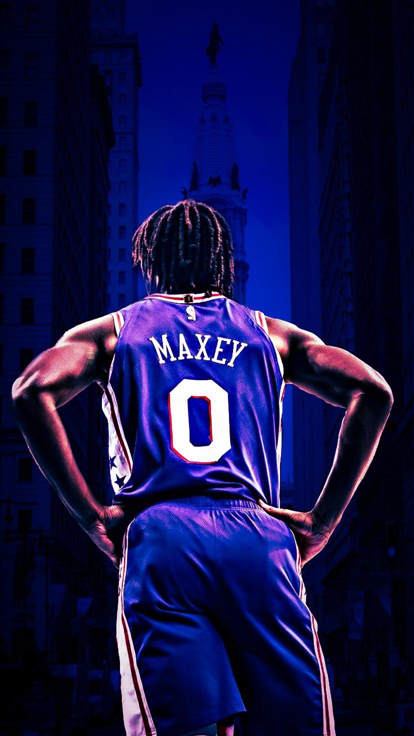 830x1480 Tyrese Maxey wallpaper that i made!, Phone