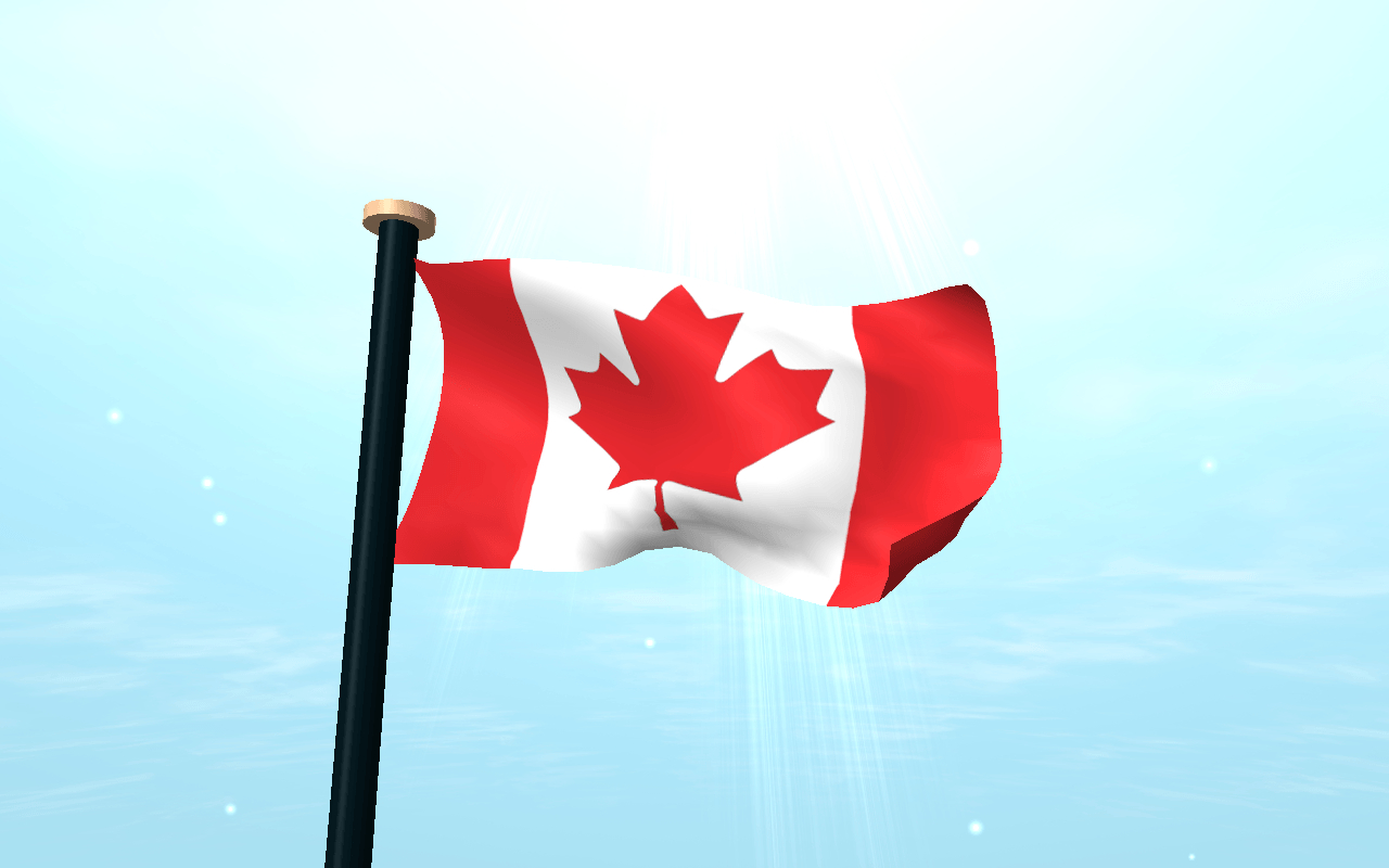 1280x800 Canada Flag 3D Free Wallpaper Apps on Google Play, Desktop