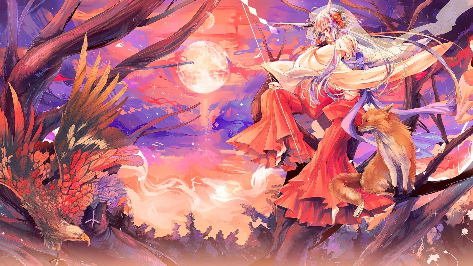 1920x1080 Anime Fox Demon Wallpaper Free Anime Fox Demon, Desktop