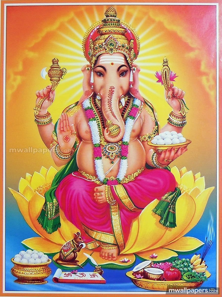 900x1200 Vinayagar Wallpaper Free Vinayagar Background, Phone