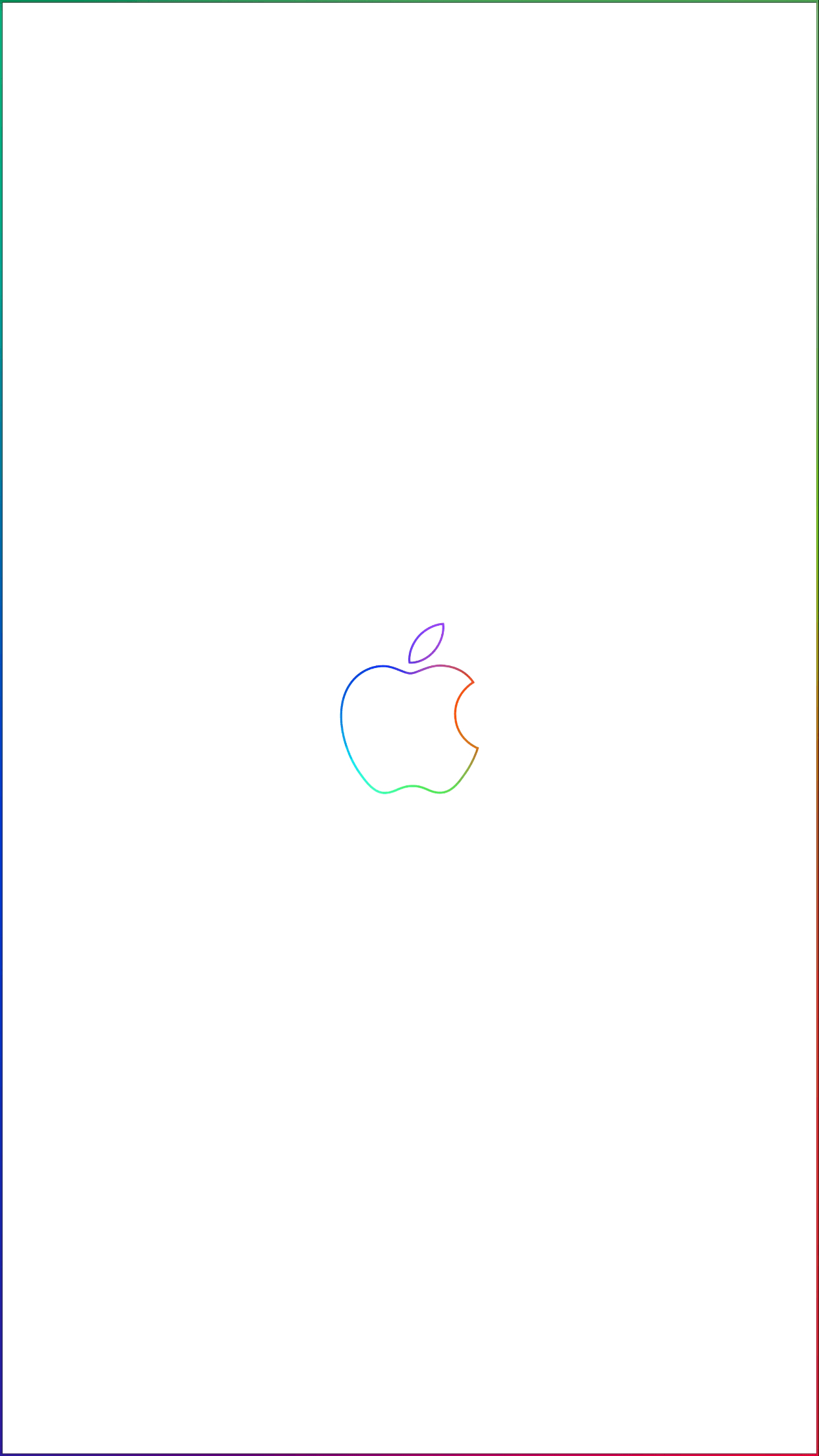 1250x2210 Rainbow border & apple logo iPhone wallpaper Imgur links, Phone