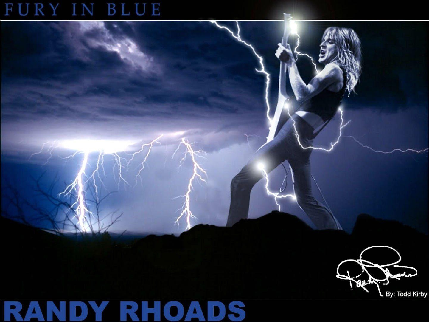 1440x1080 RANDY RHOADS Ozzy Osbourne Heavy Metal Randy Rhoads Guitar Poster, Desktop