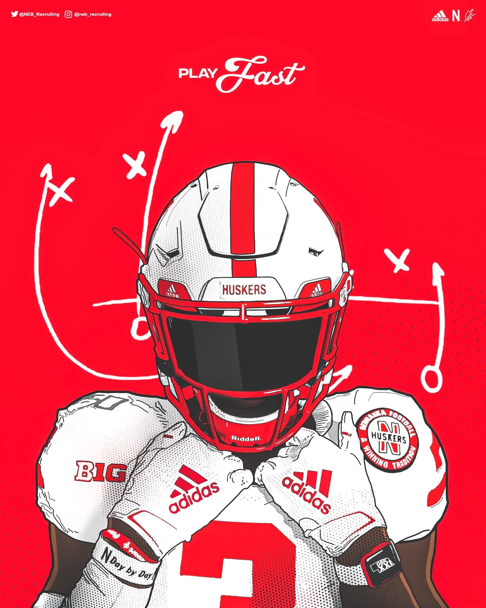 1600x2000 Nebraska. Nfl football wallpaper, Nfl, Phone