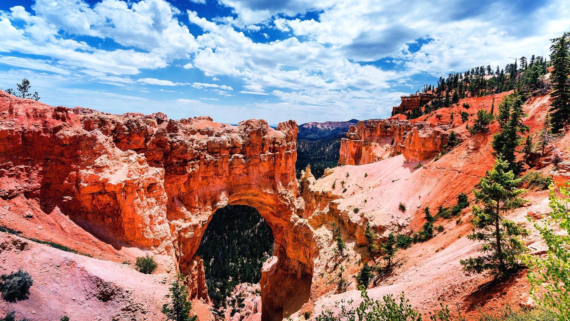 1920x1080 Natural Bridge Canyon National Park Wallpaper. Wallpaper, Desktop