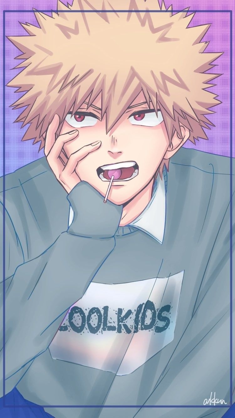 750x1340 Bakugou Katsuki. Cute anime guys, Hero, My hero academia manga, Phone