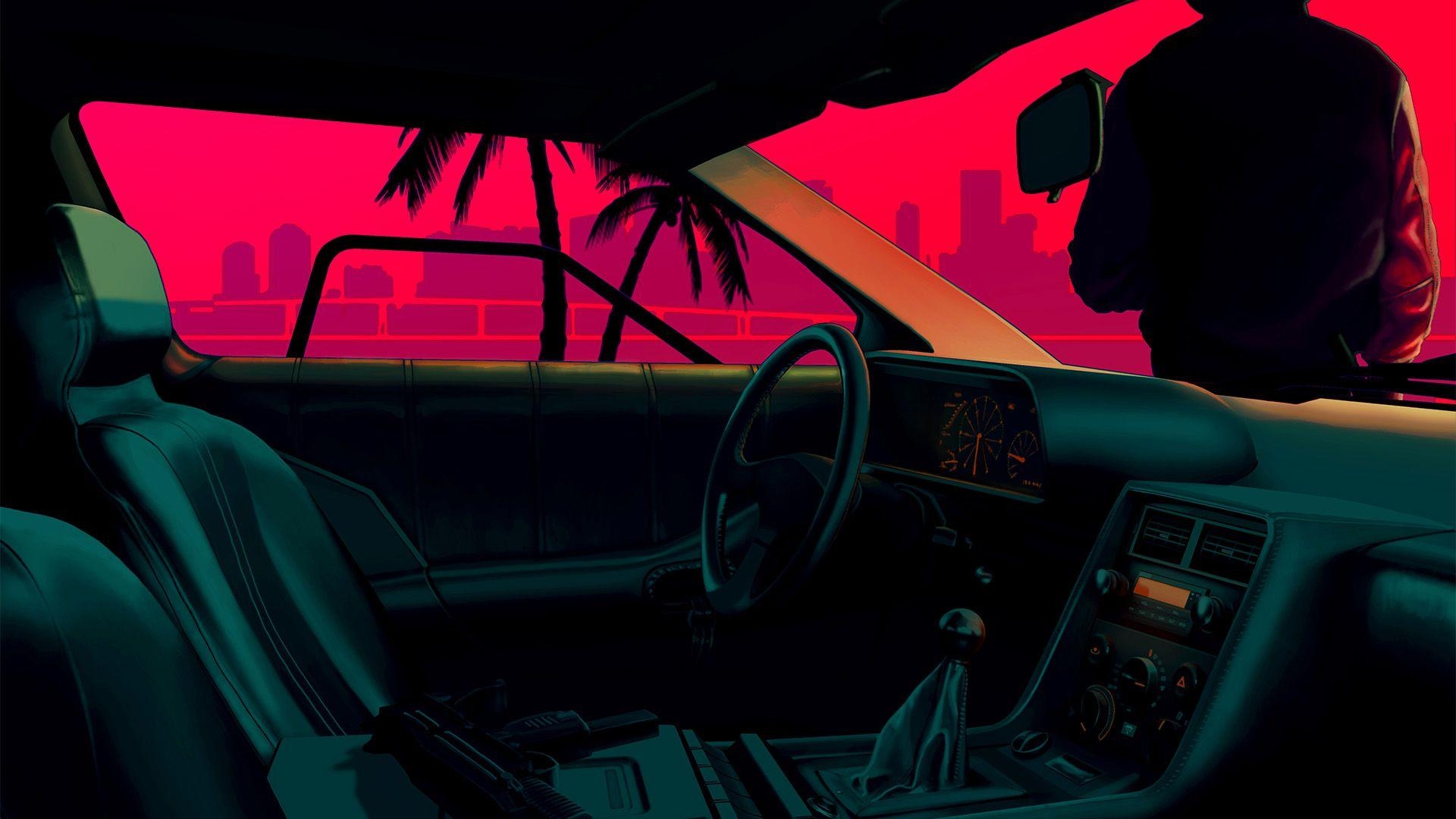 1920x1080 Miami Vice style car [], Desktop