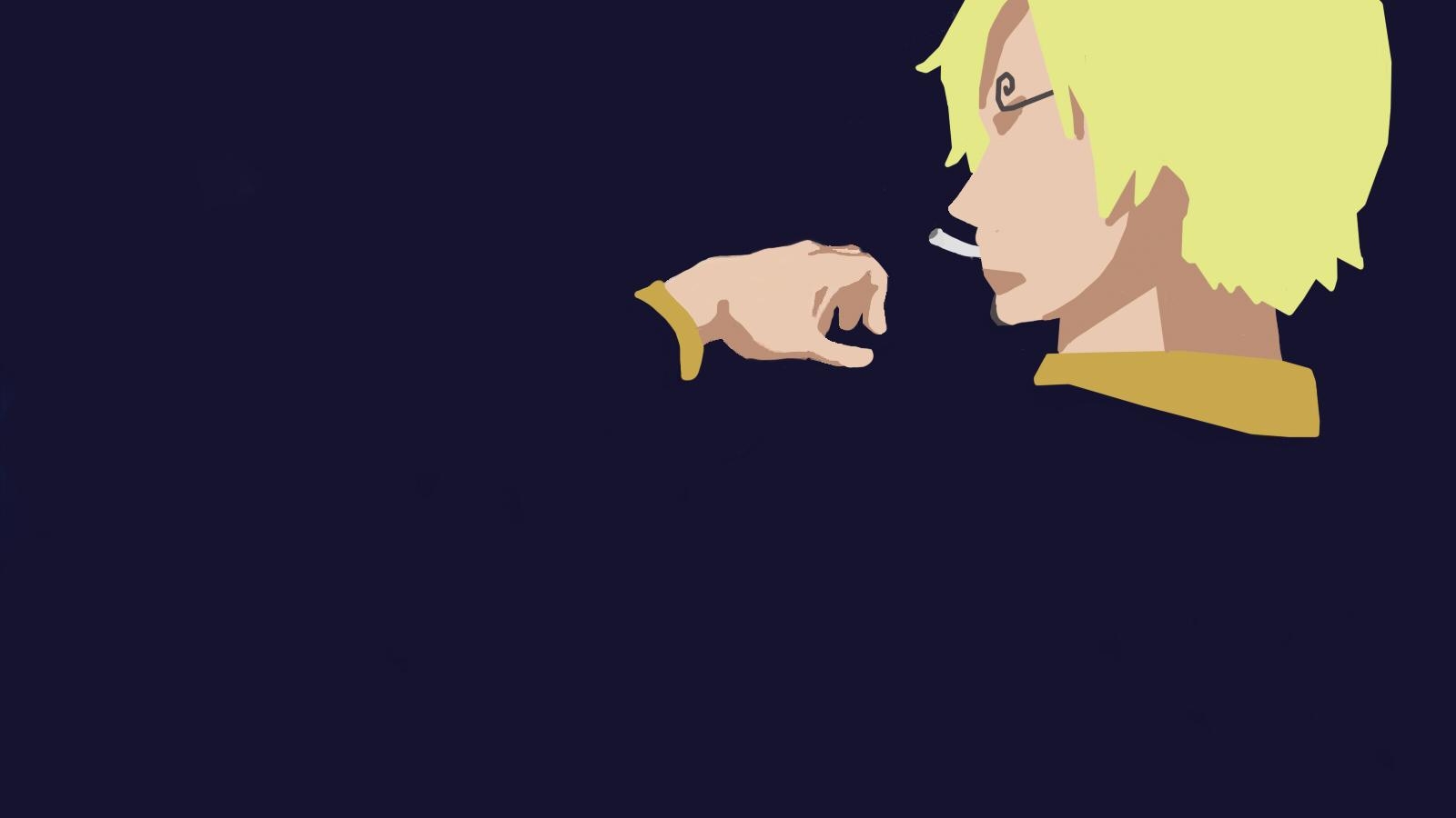 1600x900 One piece minimalist wallpaper, Desktop