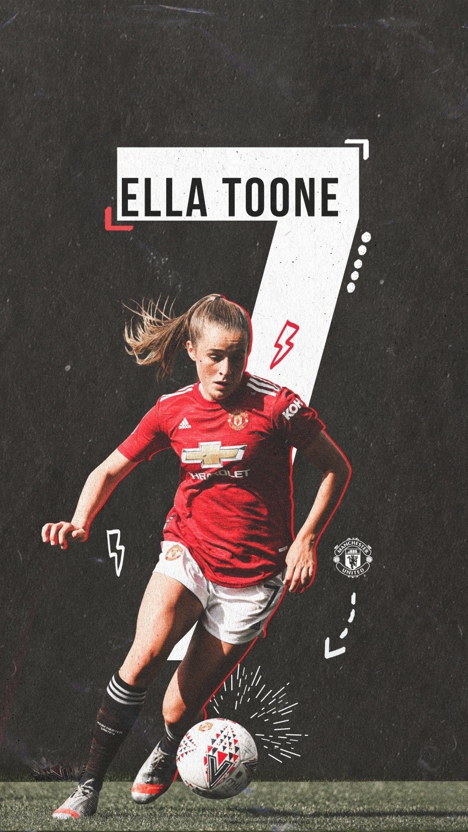 930x1660 Ella Toone Wallpaper. Female soccer players, England ladies football, Manchester united wallpaper, Phone