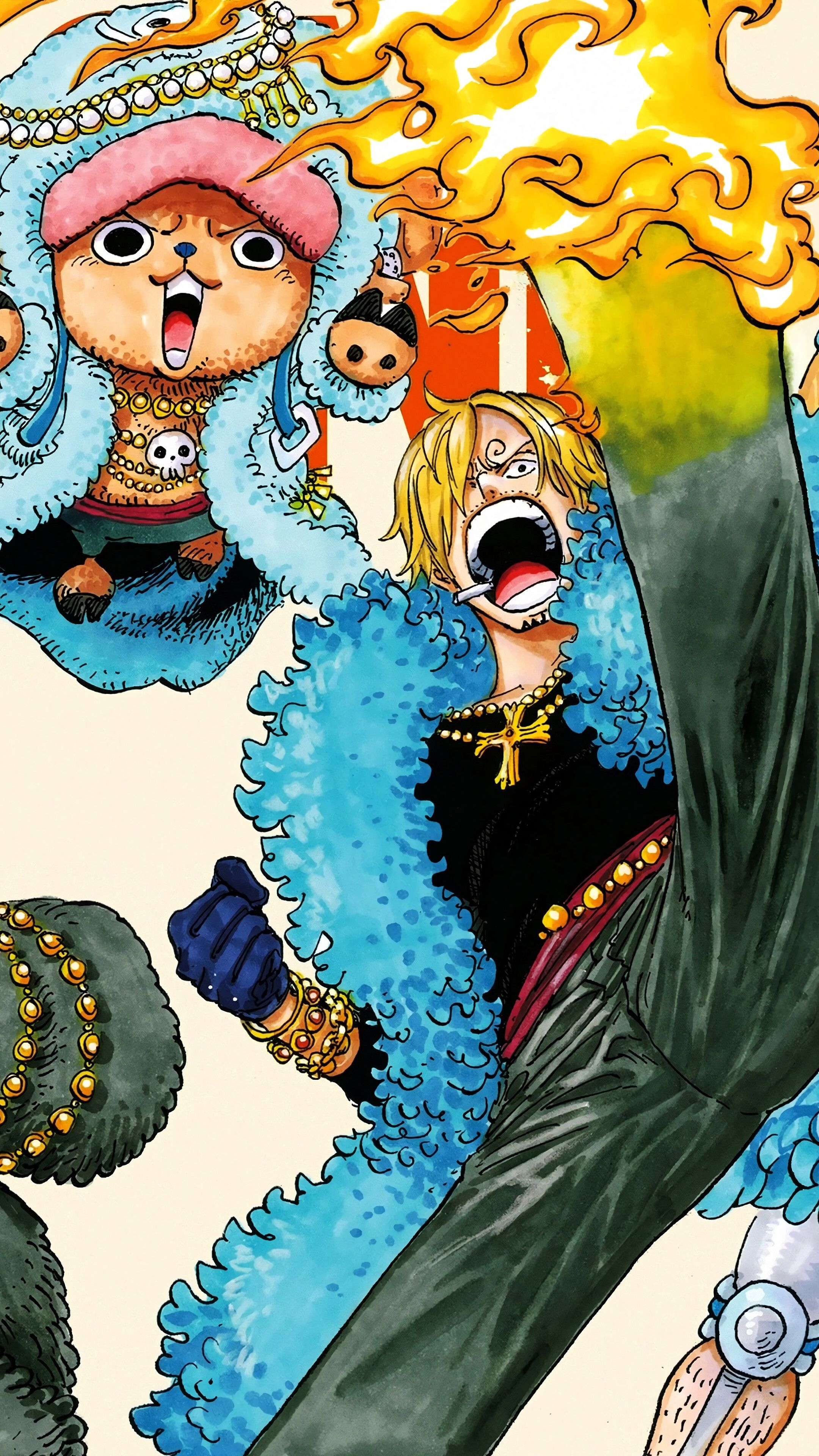 2160x3840 Nami, Chopper, Sanji, Franky, One Piece, 4K phone HD Wallpaper, Image, Background, Photo and Picture. Mocah HD Wallpaper, Phone