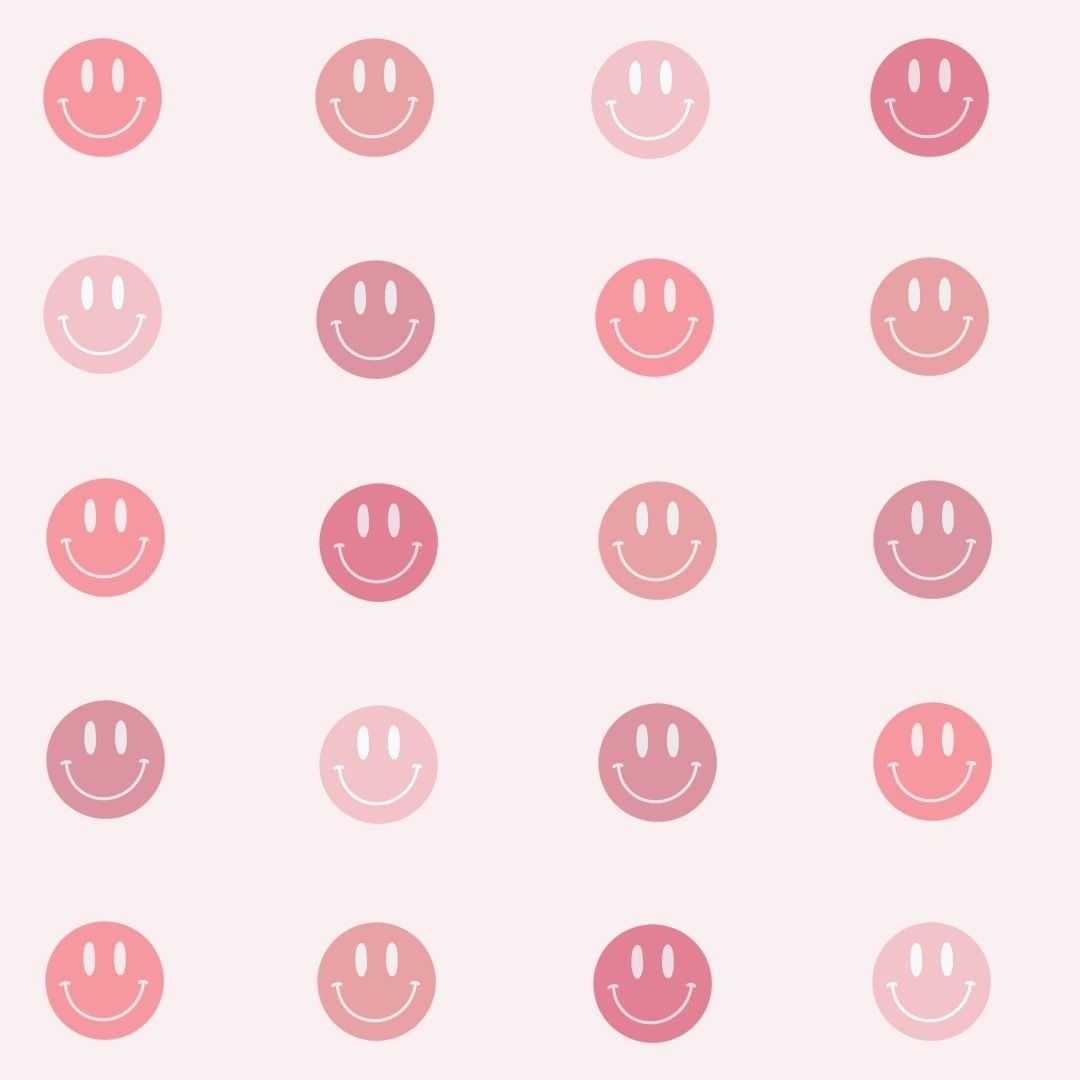 1080x1080 Smiley face, smile, background, wallpaper. Preppy aesthetic wallpaper, Face aesthetic, Preppy wallpaper, Phone