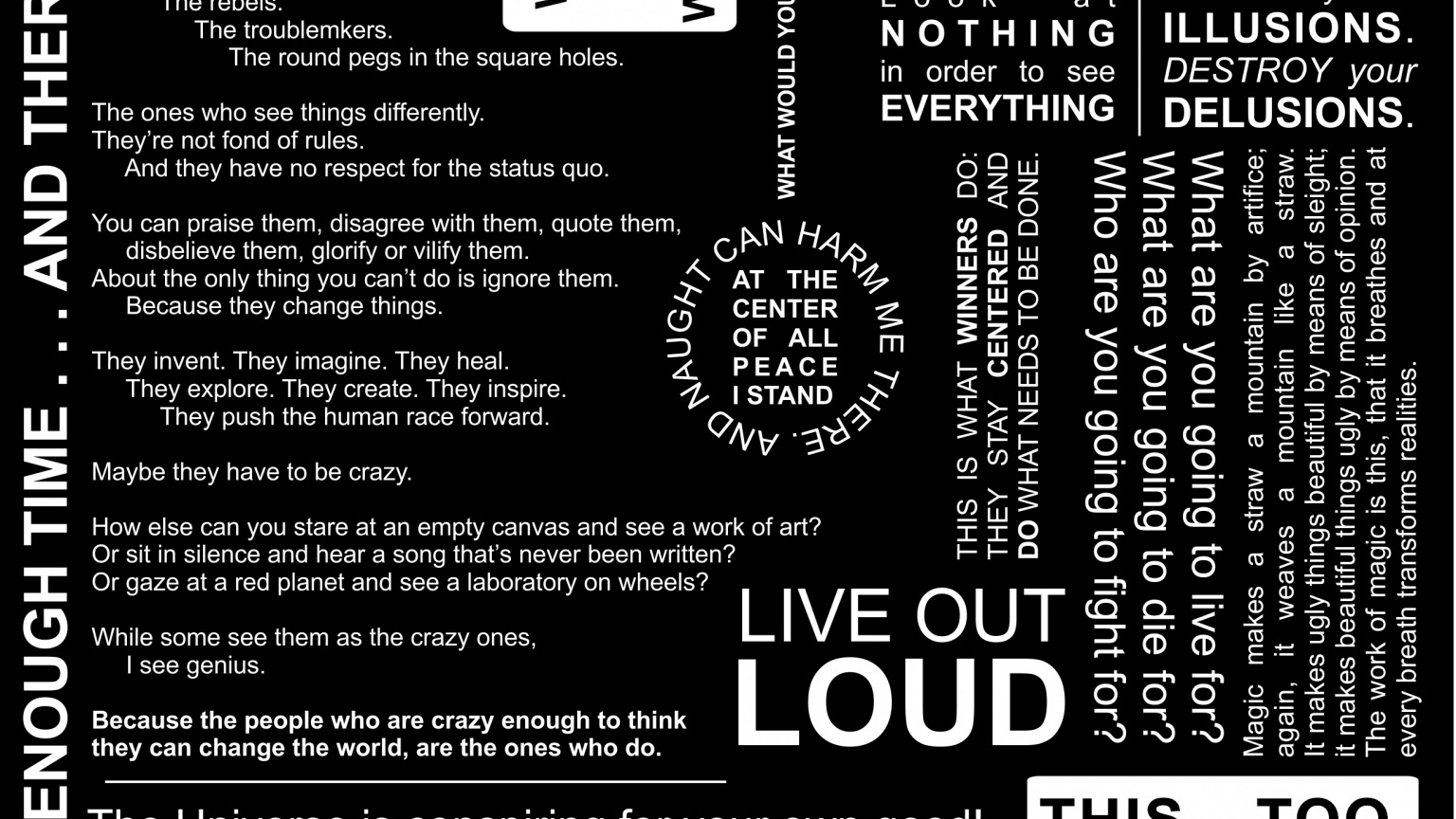 1540x870 Free download Lululemon Manifesto Wallpaper [2454x3200] for your Desktop, Mobile & Tablet. Explore Holstee Manifesto Wallpaper. Holstee Manifesto Wallpaper, Desktop