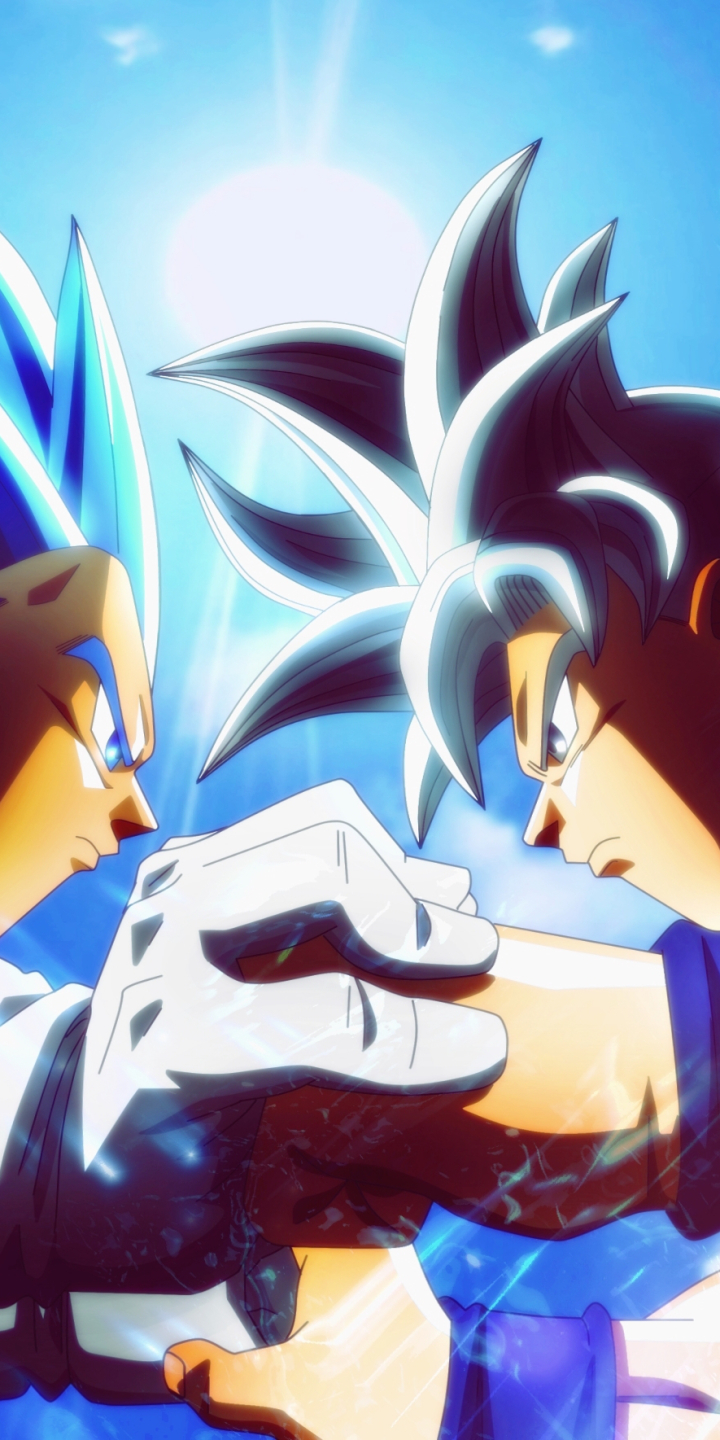 720x1440 Son Goku Vs Vegeta, Phone