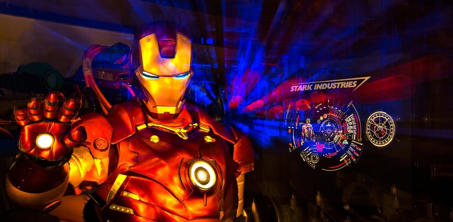 1440x710 Iron Man, Laboratory School Of Xcellence, Dual Screen