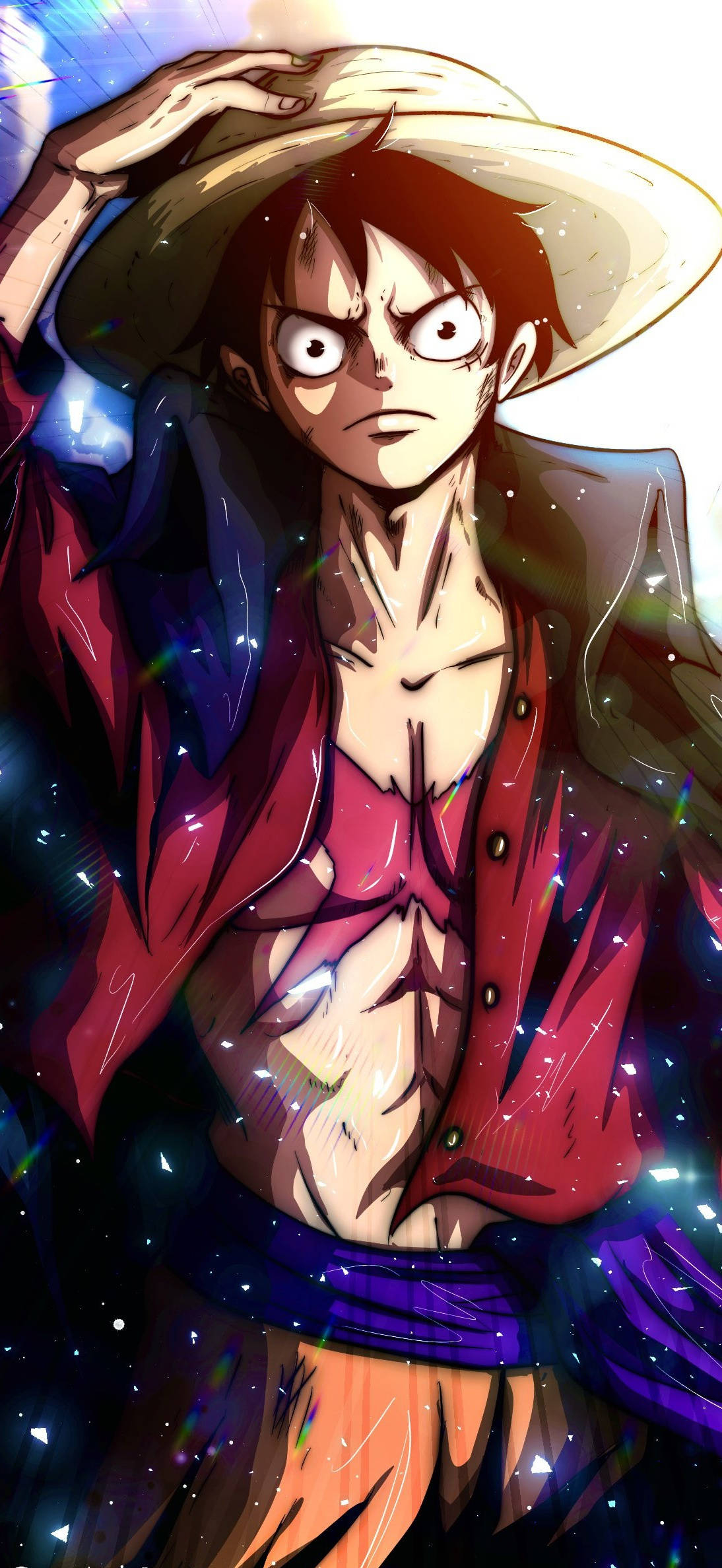 1100x2380 Luffy Phone Wallpaper, Phone