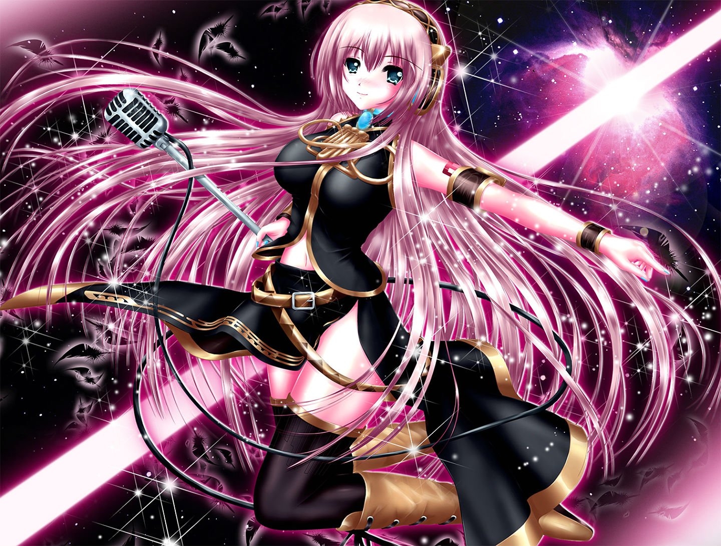 1440x1090 megurine, Luka, Nohoho, Vocaloid Wallpaper HD / Desktop and Mobile Background, Desktop