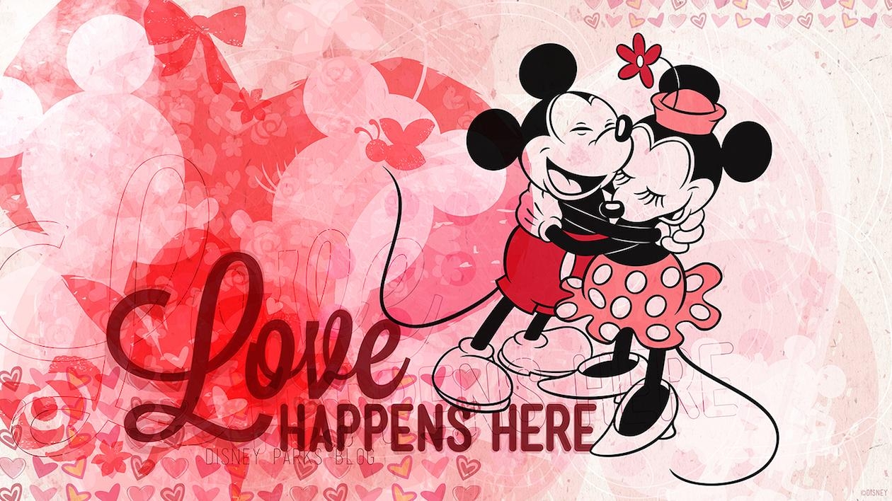 1260x710 Download Our Disney Parks Valentine's Day Wallpaper. Disney Parks Blog, Desktop