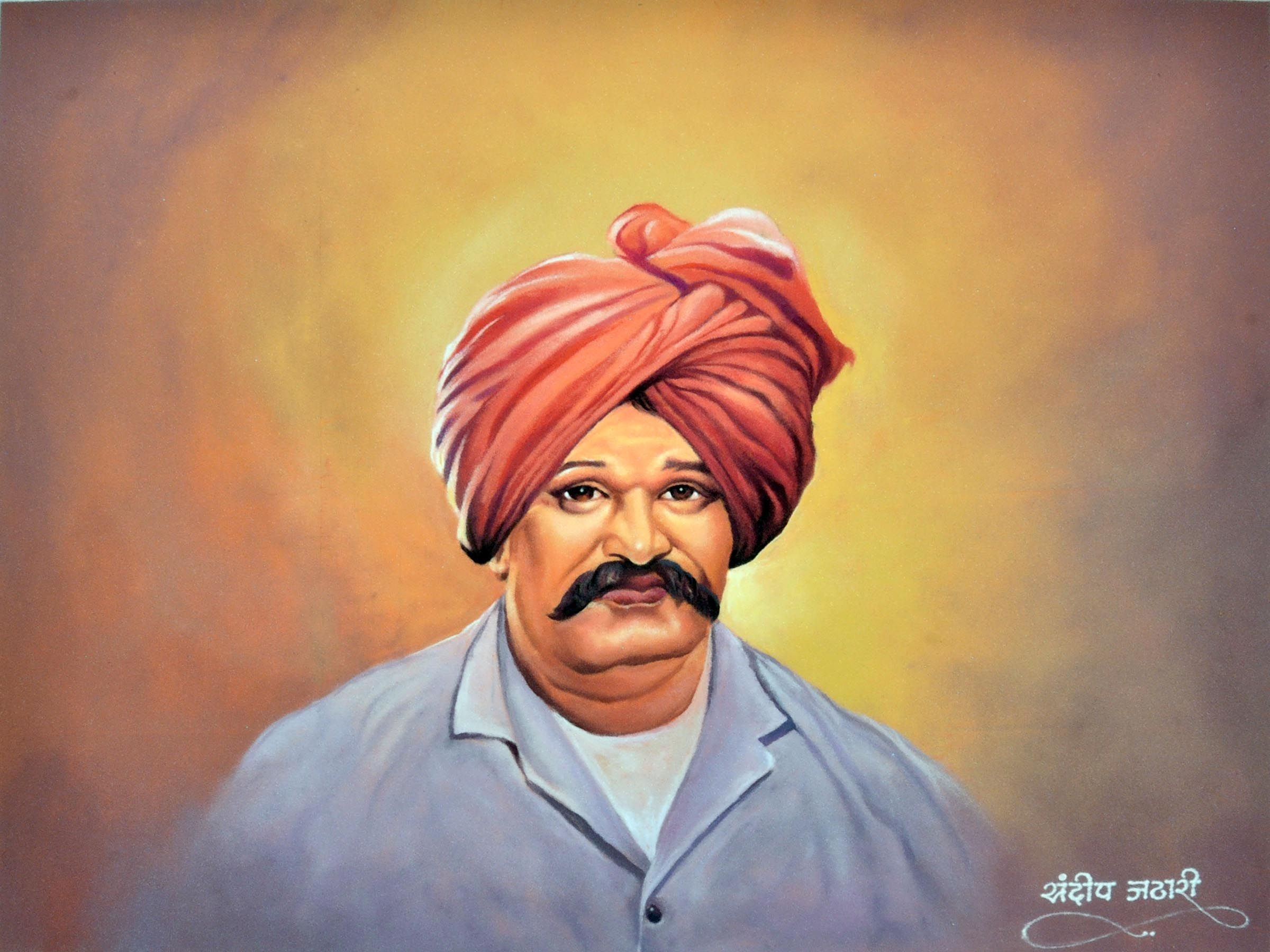 2400x1800 Rajarshi Shahu Maharaj. Photo frame gallery, Oil portrait, Portrait, Desktop