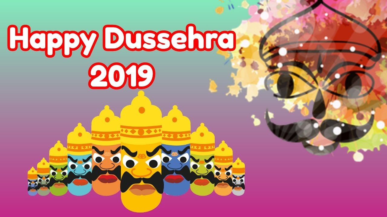 1280x720 Happy Dussehra 2019 Wishes, Image, Quotes, Wallpaper, Messages, Gifs and Greetings, Desktop