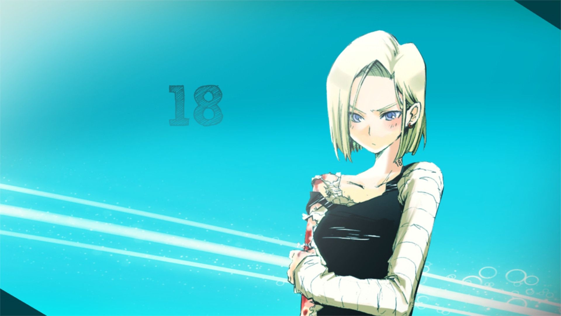 1920x1080 Android 18 Wallpaper, Desktop