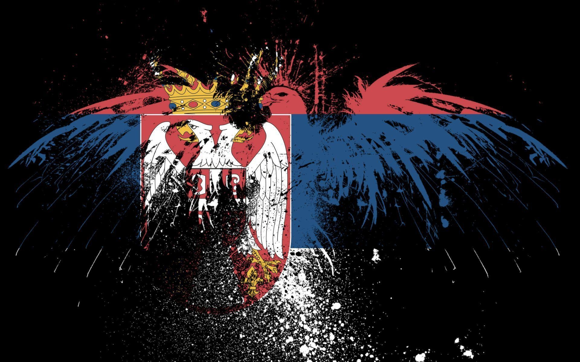 1920x1200 Wallpaper serbia, flag, serbia wallpaper textures, Desktop