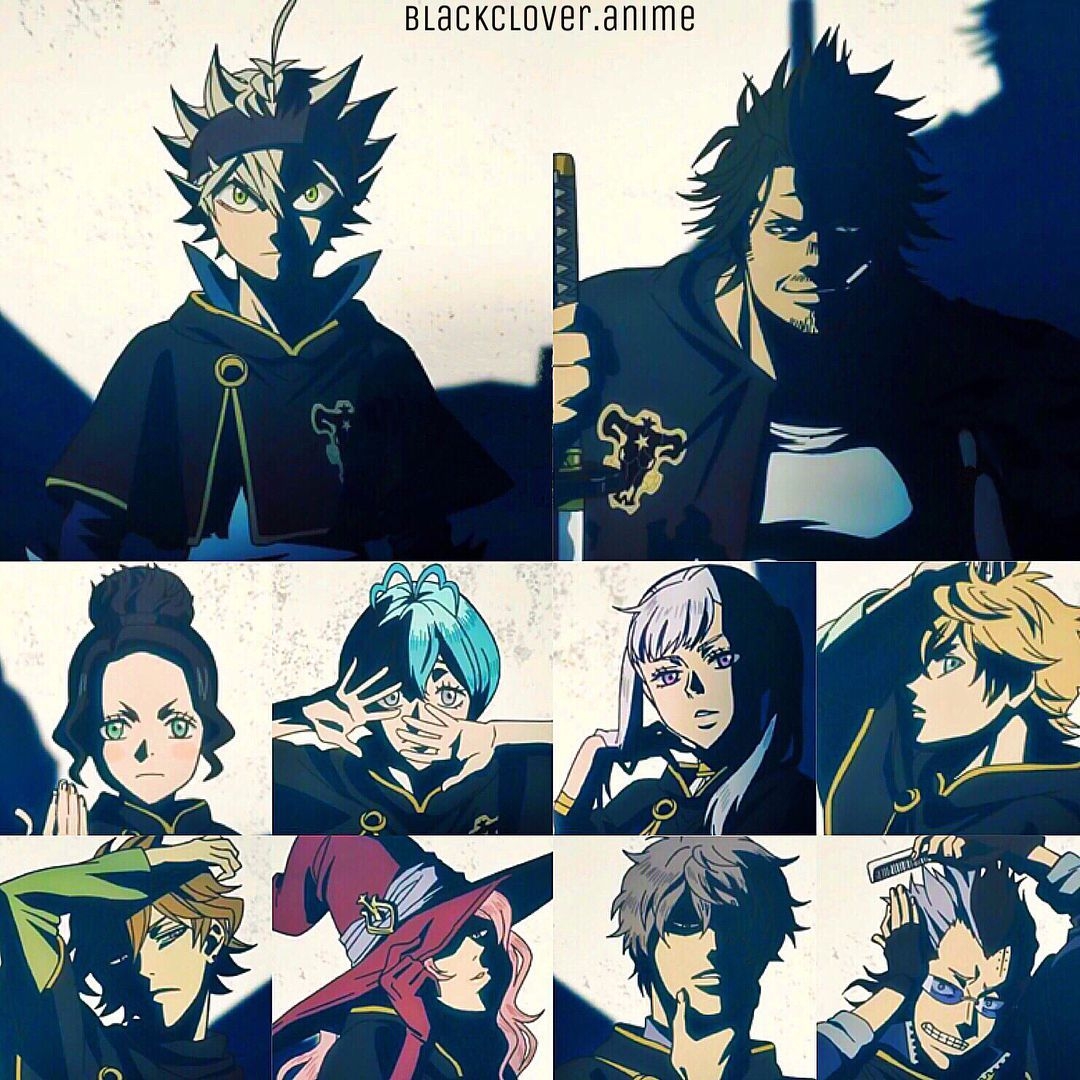 1080x1080 Black Clover 20K, Phone