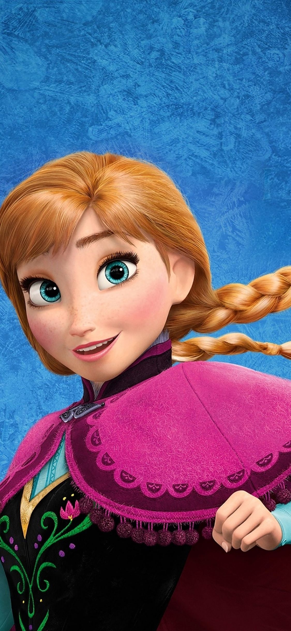 1130x2440 iPhoneXpapers disney princess anna of arendelle illust, Phone