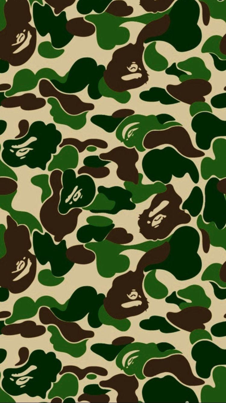750x1340 Bape Camouflage Wallpaper Free HD Wallpaper, Phone
