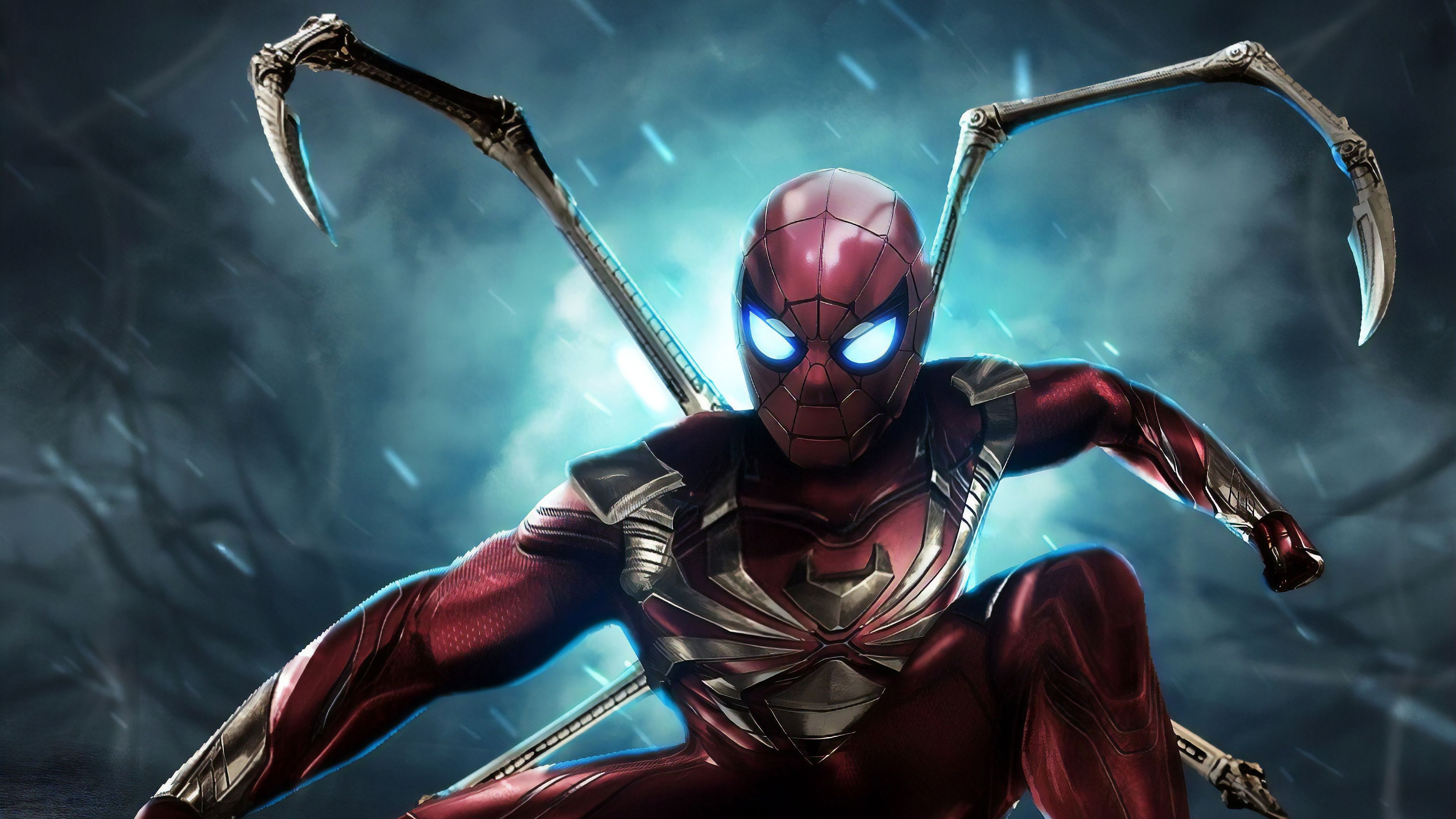 3840x2160 Iron Spider Wallpaper 4k, Desktop