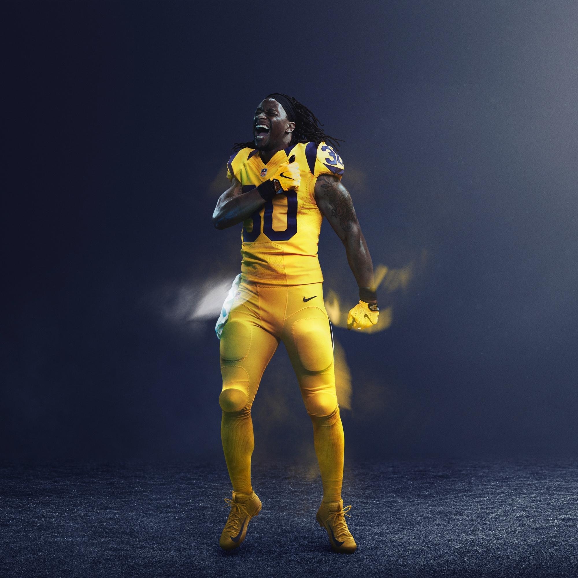2000x2000 A Look At All 32 Nfl Color Rush Uniforms Gurley Wallpaper iPhone Wallpaper & Background Download, Phone