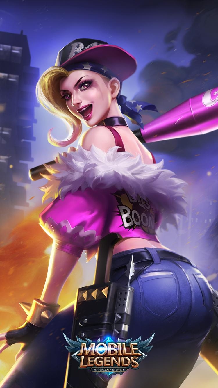 750x1340 Mobile Legends Fanny Punk Princess Skin, Phone