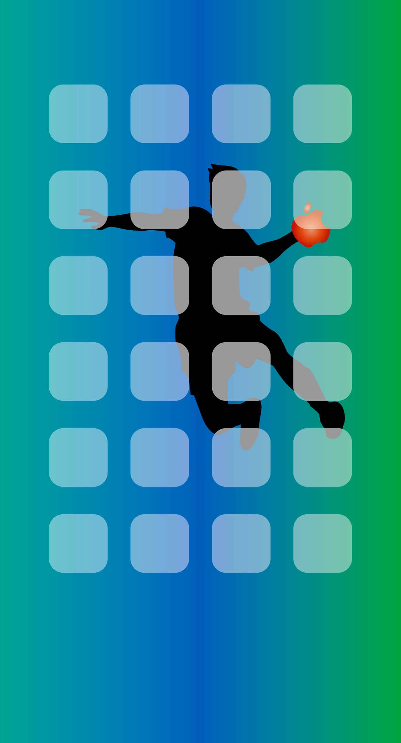 1400x2600 Shelf Apple logo patina handball. wallpaper.sc iPhone6sPlus, Phone