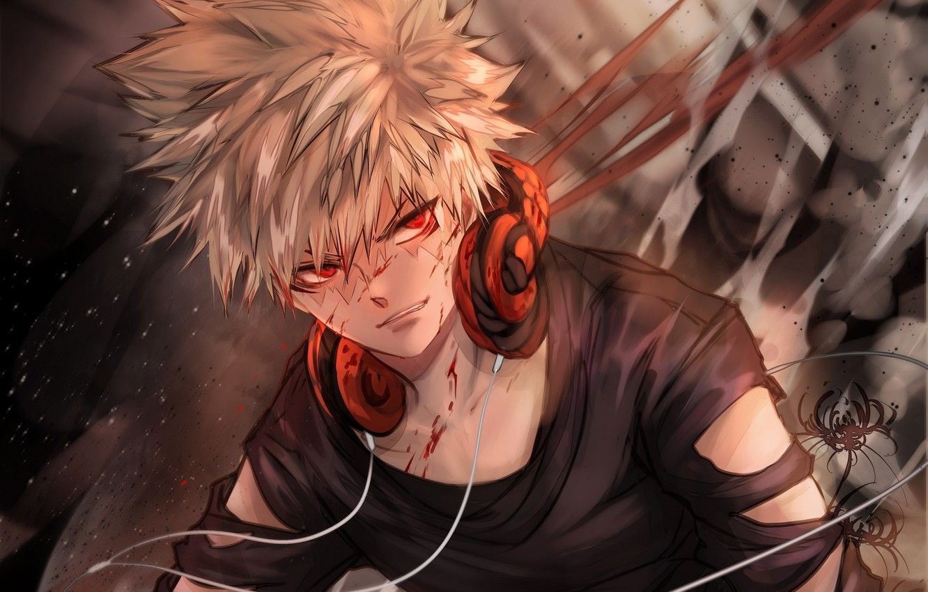 1340x850 Wallpaper Boku no Hero Academy, My Hero Academia, My Hero Academy, Bakuga Katsuki image for desktop, section сёнэн, Desktop