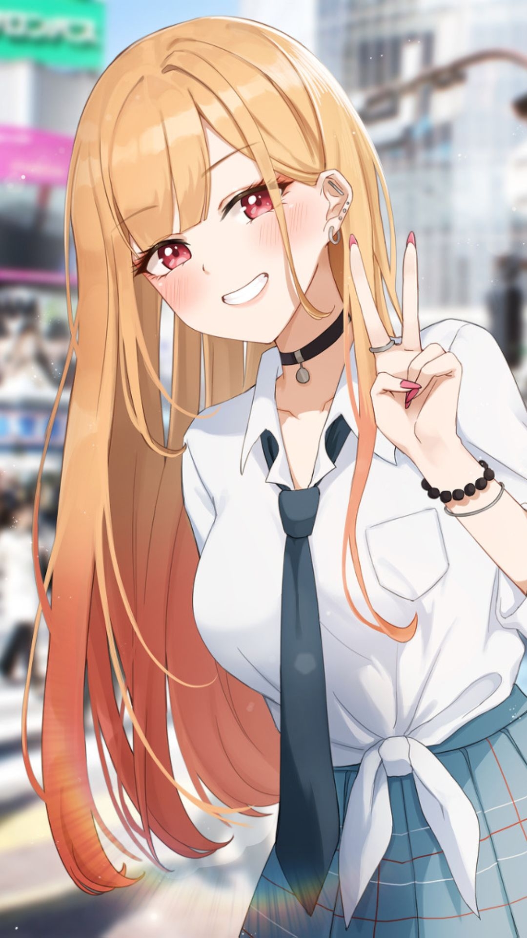 1080x1920 Marin Kitagawa Phone Wallpaper, Phone