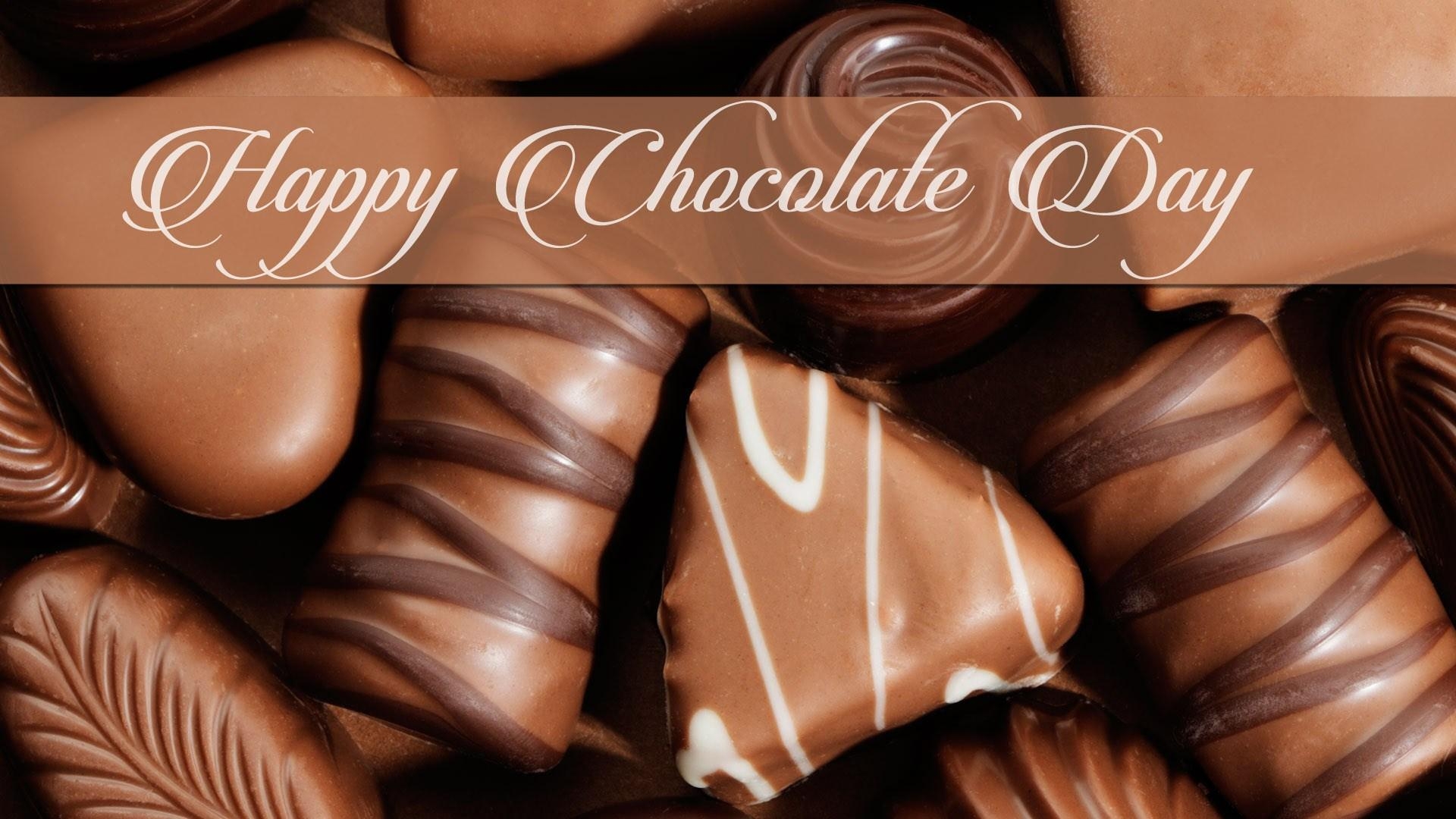 1920x1080 Chocolate Day Image for Whatsapp DP, Profile Wallpaper, Desktop