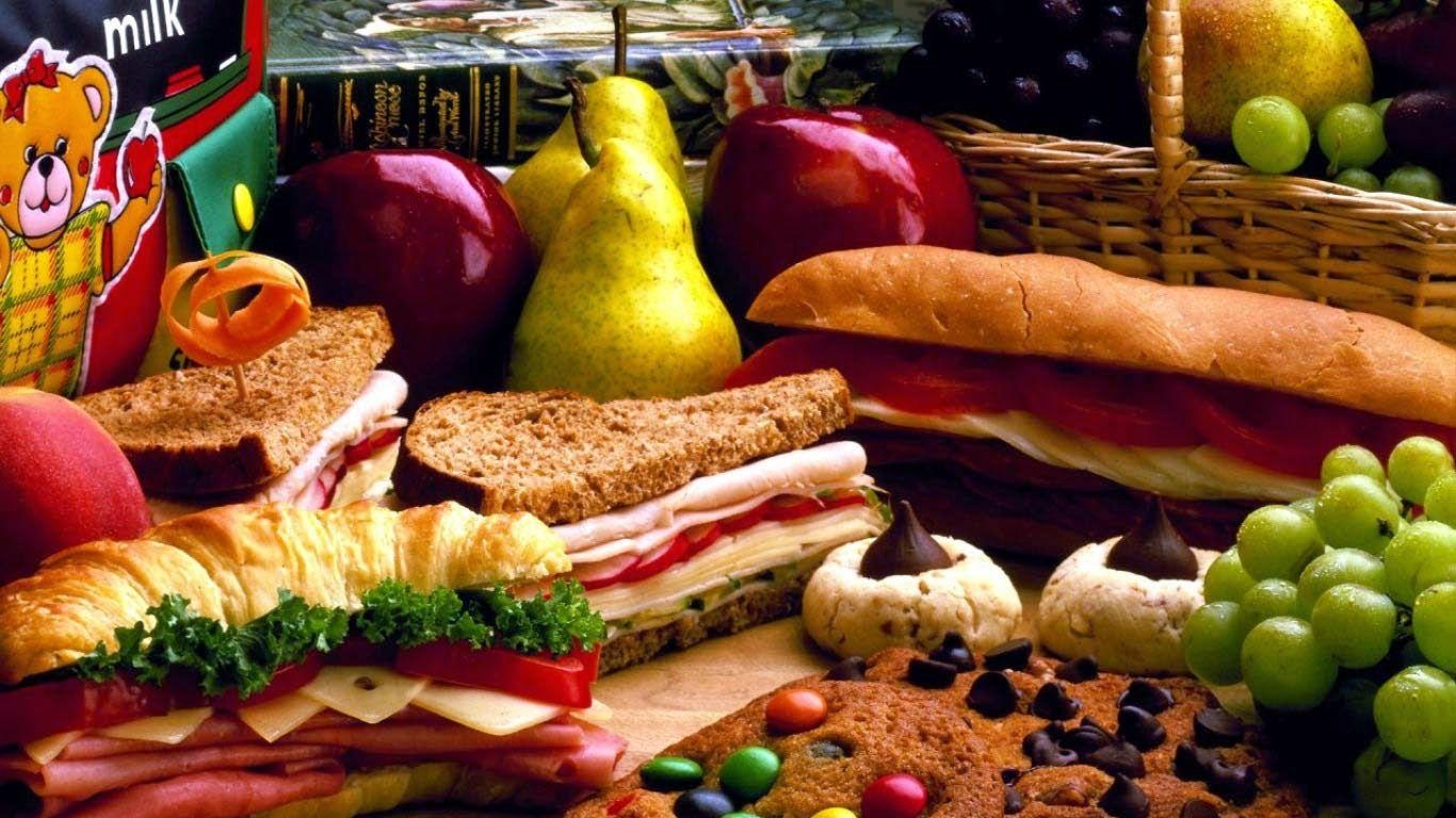 1370x770 Junk Food HD Wallpaper, Desktop
