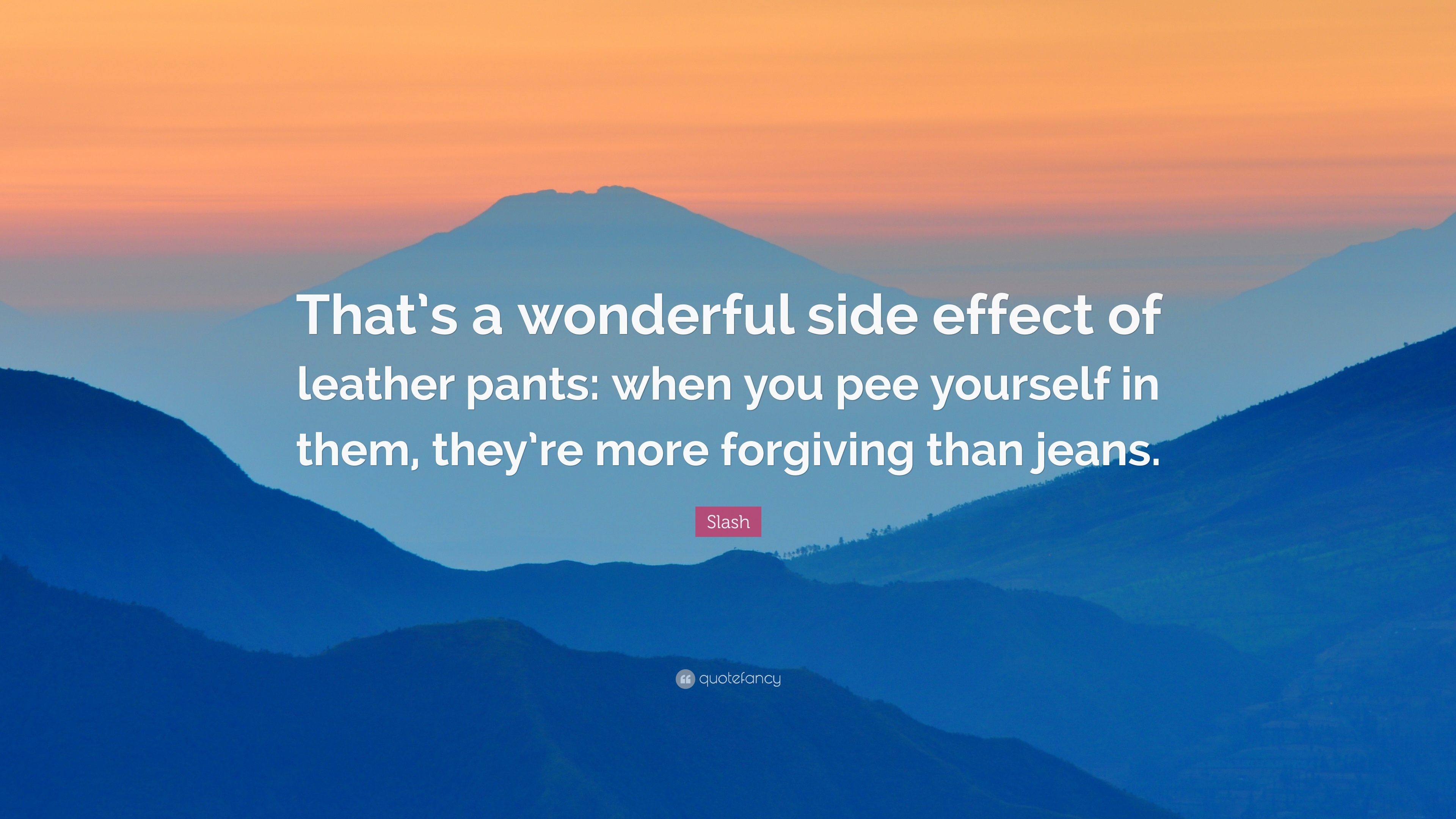 3840x2160 Slash Quote: “That's a wonderful side effect of leather pants: when, Desktop