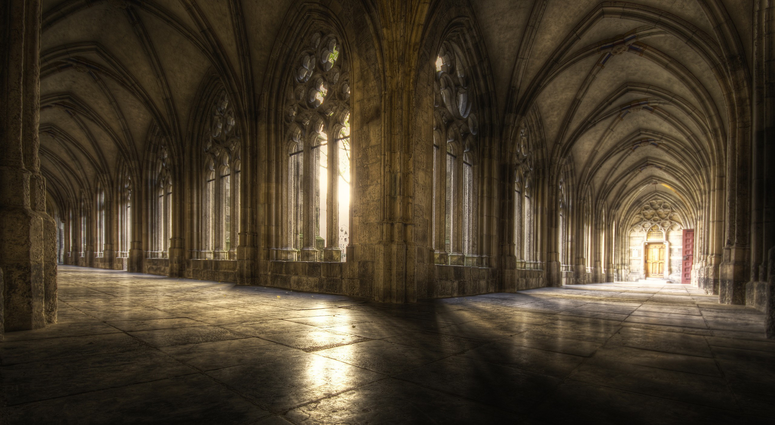 2560x1410 Castle Background, Desktop