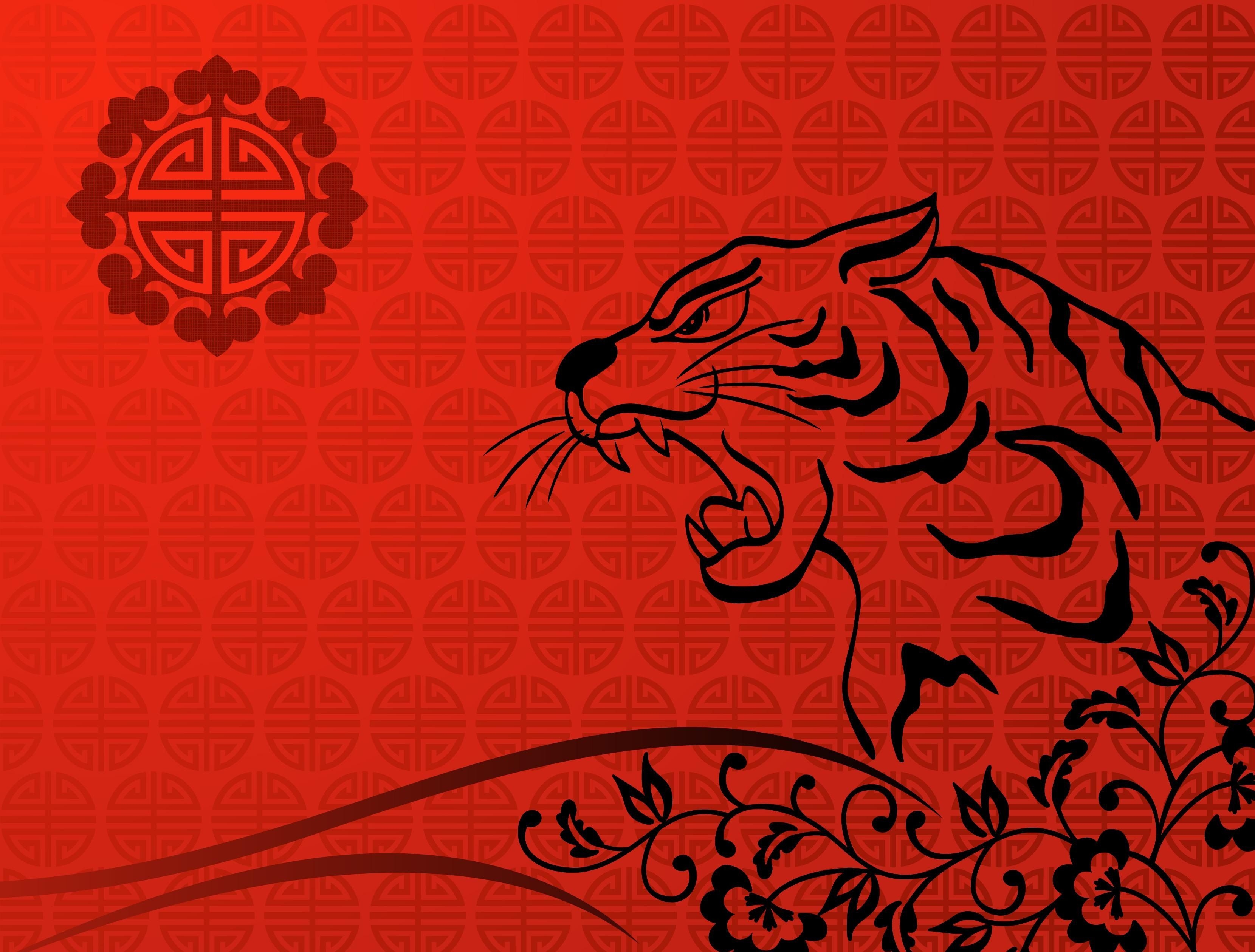 3320x2520 Chinese Zodiac Tiger Wallpaper Free Chinese Zodiac Tiger Background, Desktop
