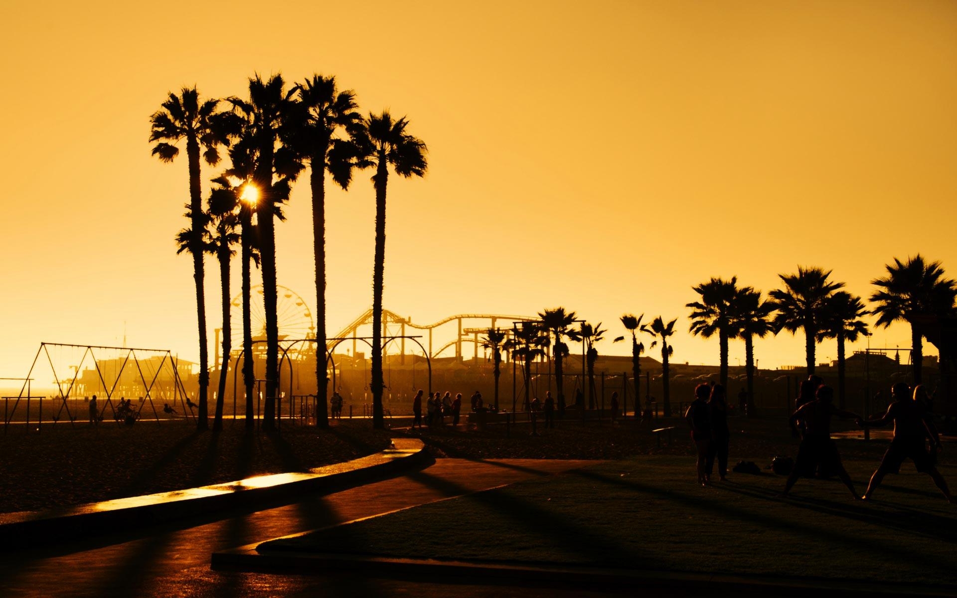 1920x1200 px Santa Monica Pier Wallpaper, Desktop