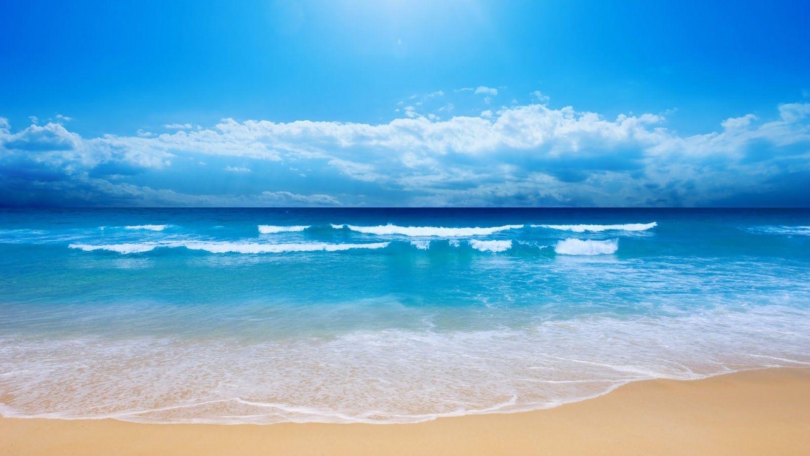 1600x900 Beautiful Beach Wallpaper for your desktop, Desktop